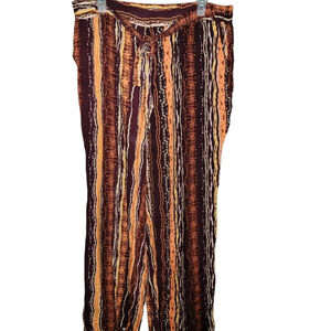 Plus size wide leg pants